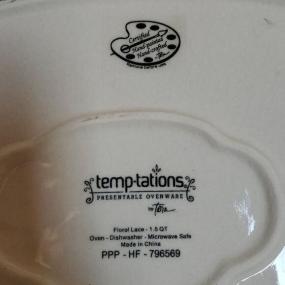 1½ Quart Temptations Casserole Ovenware Bakeware Cookware Baking Dish WIRE RACK - Picture 15 of 16